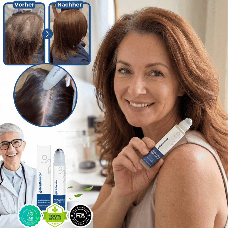 HairBooster™ | Jade-Roller + 100% natürliche Inhaltsstoffe für volleres Haar