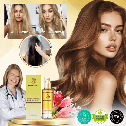 GlossGlow™ | Haarreparatur- & Anti-Frizz-Spray