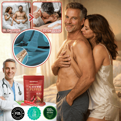 AlphaPrime™ | Cayennepfeffer für verbesserte Durchblutung