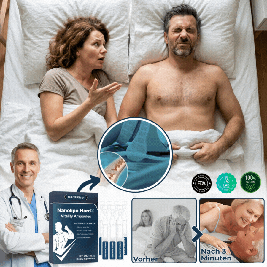 HardRise™ | Vitalitäts-Ampullen für Männer