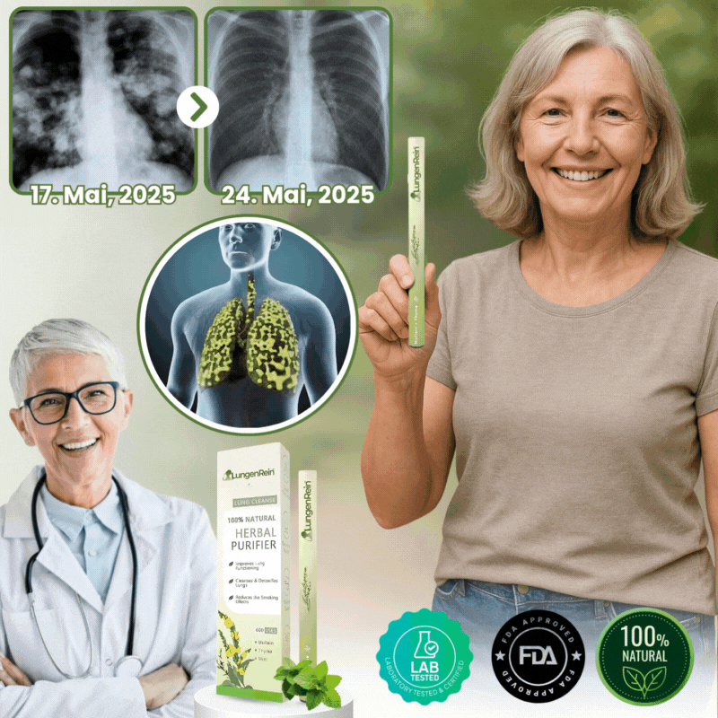 LungenRein™ Mullein Inhalator Pen | Atme tiefer und befreie deine Lungen in nur 7 Tagen