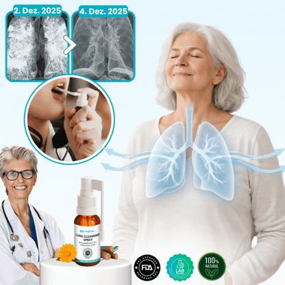 LungPure™ | Pflanzliches Spray gegen Schleim