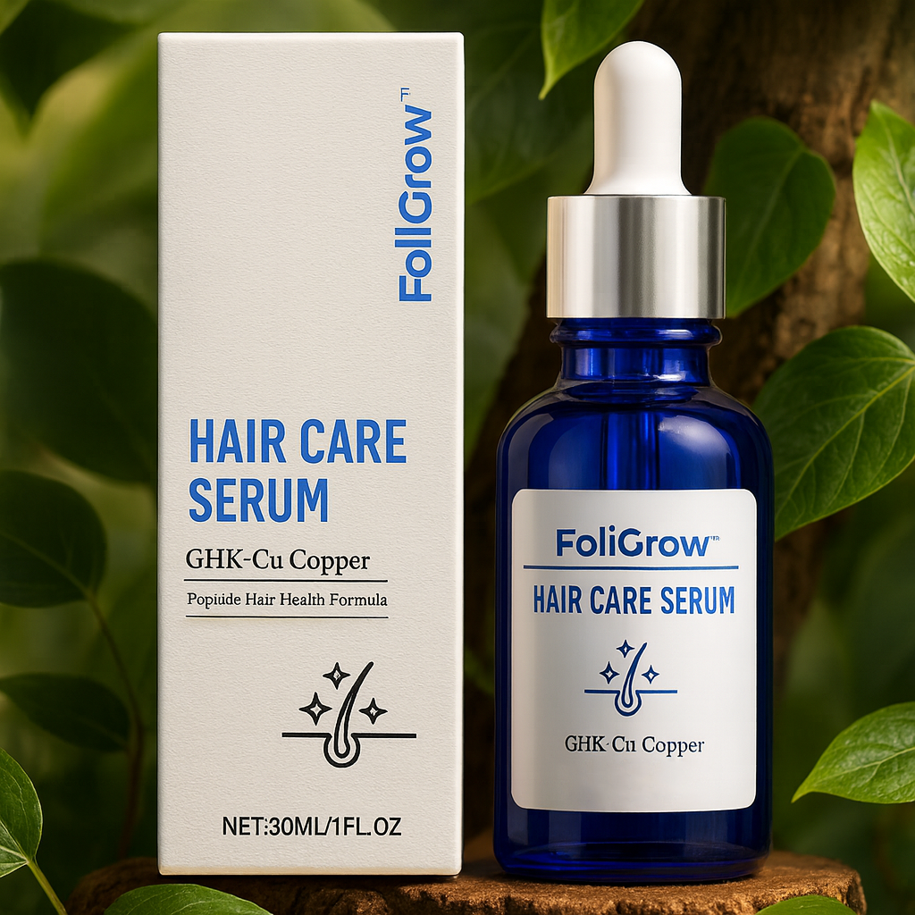 FoliGrow™ | Erlebe echtes Nachwachsen und gewinne in 7 Tagen 92% deines Haarvolumens zurück