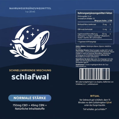 SleepWhale™ | Schlafunterstützungs-Supplement