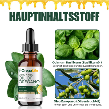 OregaLife™ | Organische Detox-Öltropfen für eine gesunde Verdauung