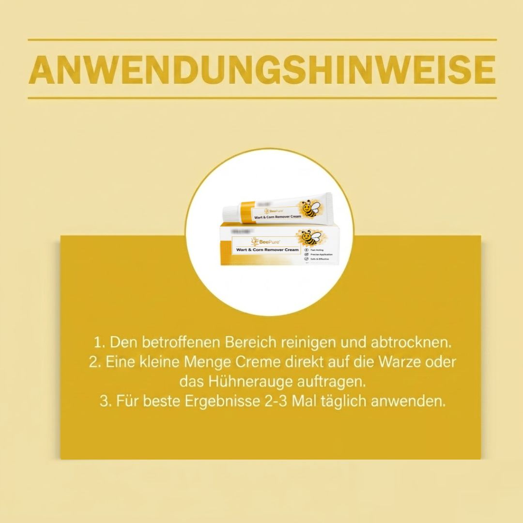 BeePure™  | Bienengift-Fußcreme