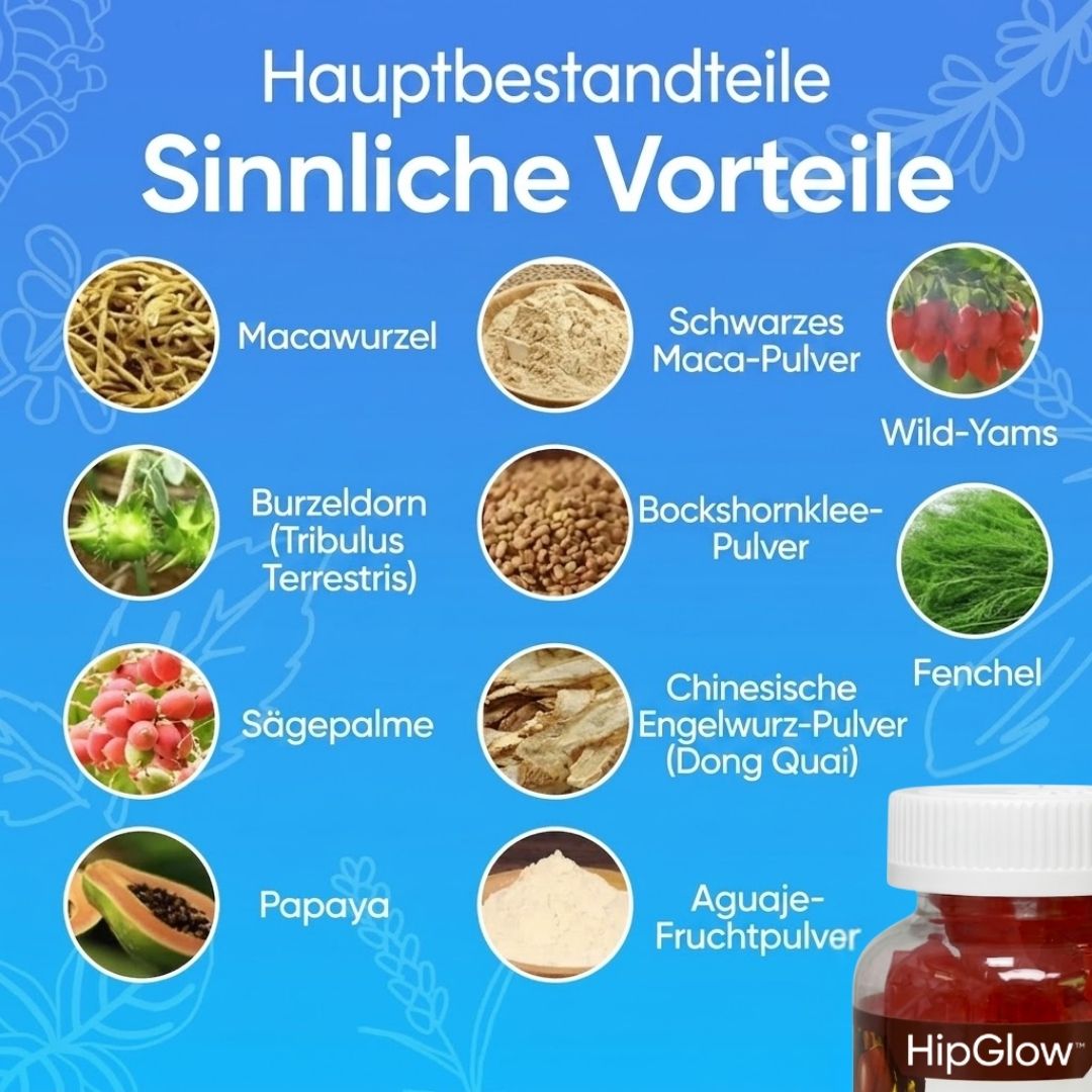 HipGlow™ | Nahrungsergänzungsmittel zur Körperformung
