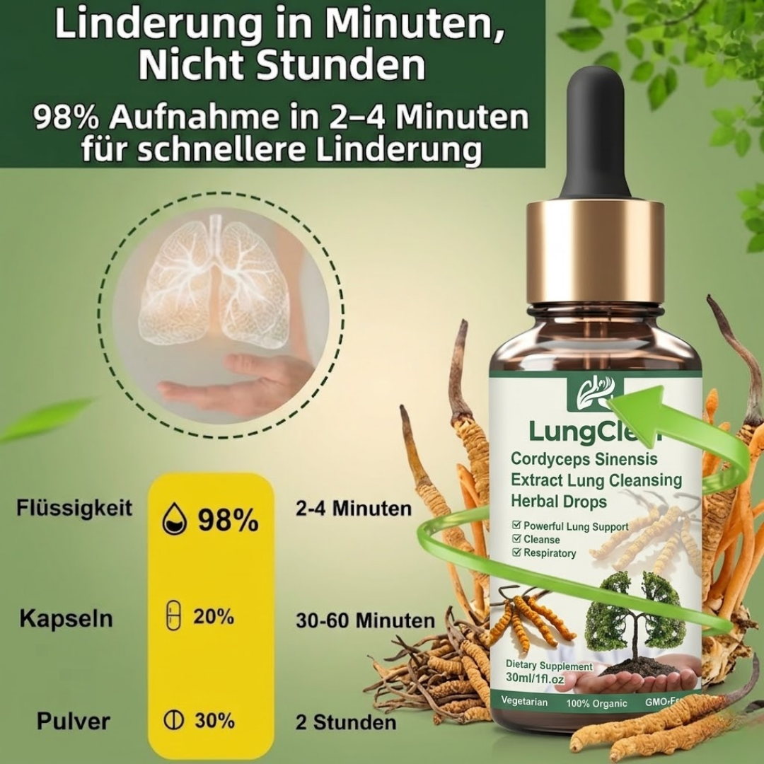 LungClear™ | Atemunterstützende Tropfen