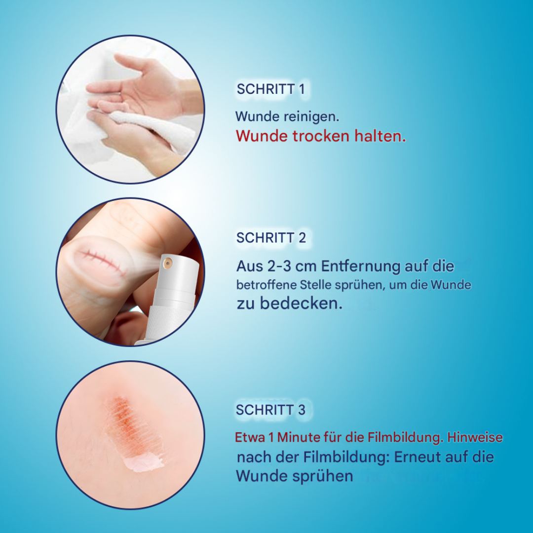 GlucoDerm™ | Wundreinigungsspray