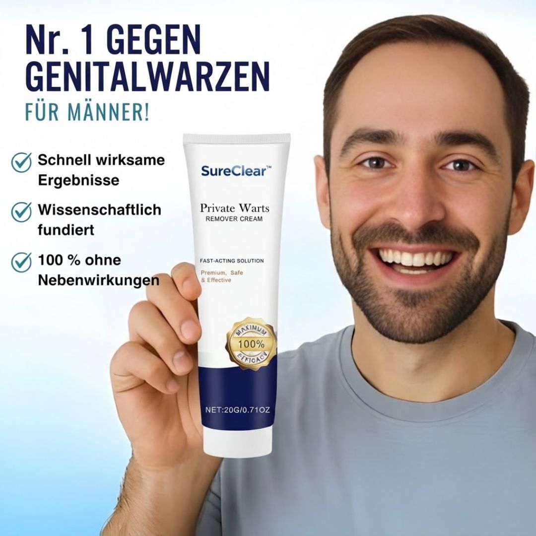 SureClear™  | Genitalwarzen-Entfernungscreme