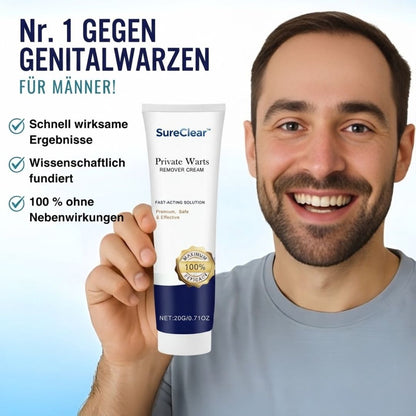 SureClear™  | Genitalwarzen-Entfernungscreme