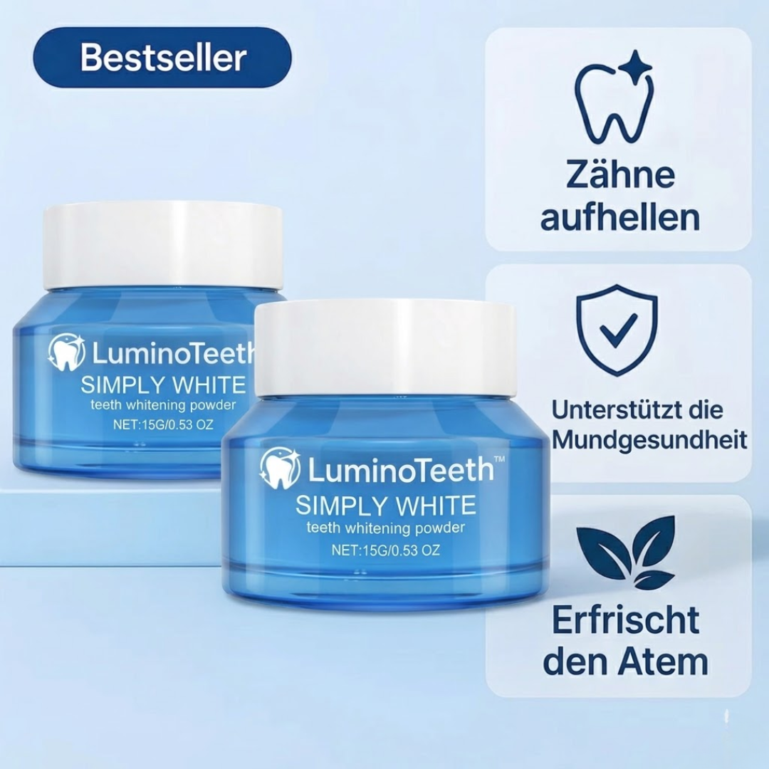 LuminoTeeth™ | Zahnaufhellungspulver
