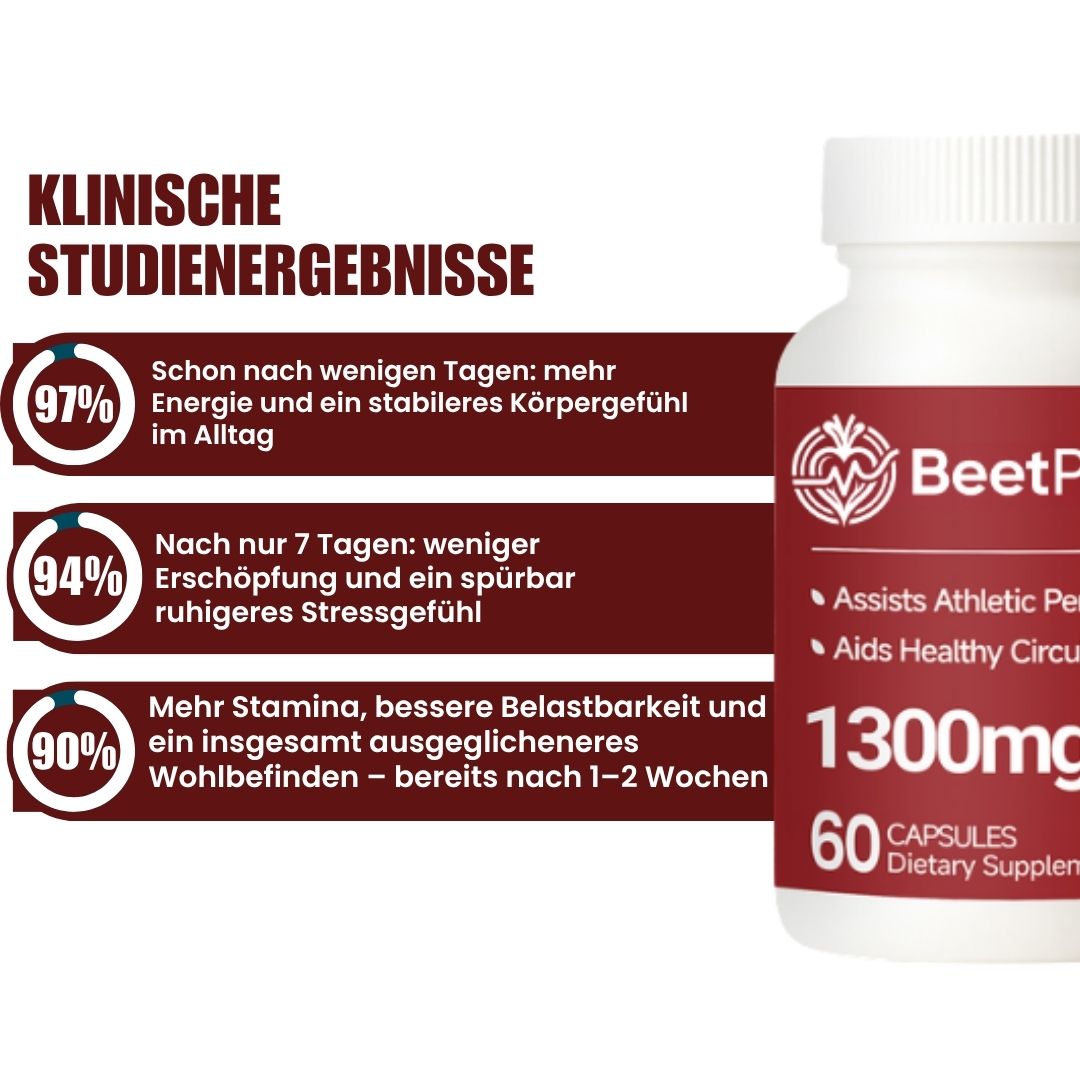 BeetPulse™ | Rote-Bete-basierte Kapsel-Formel