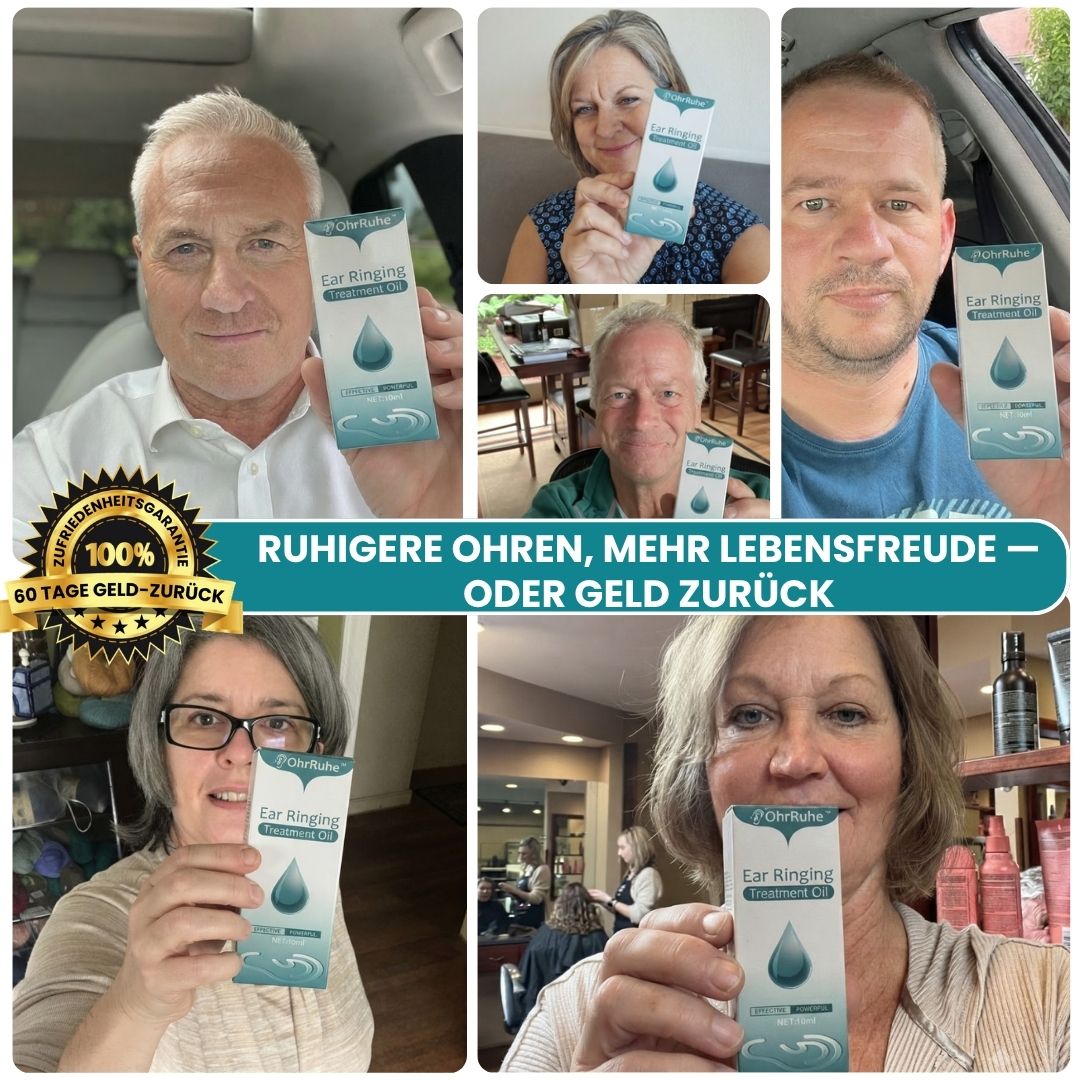 OhrRuhe™ | Öl gegen Ohrensausen