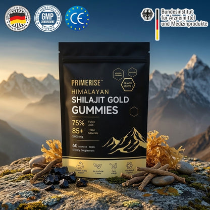 PrimeRise™ | 3-in-1 Shilajit-Gummies für männliche Vitalität