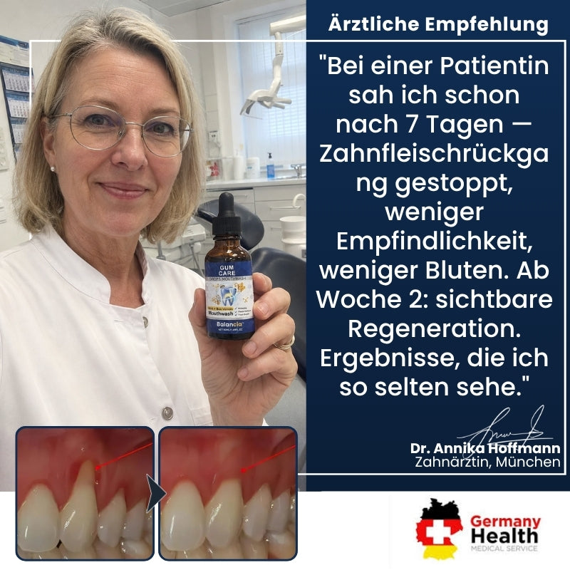 Balancia™ | Bienengift gegen Zahnfleischrückgang