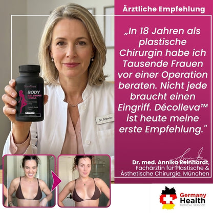 Décolleva™ | Bockshornklee + Pueraria Mirifica für Bruststraffung und Fülle