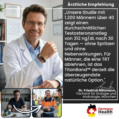 TitanBand™ | Hämatit-Armband