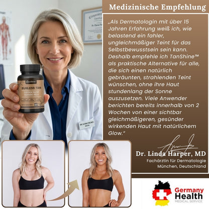 TanShine™ | Goldene Glow-Bräunungskapseln