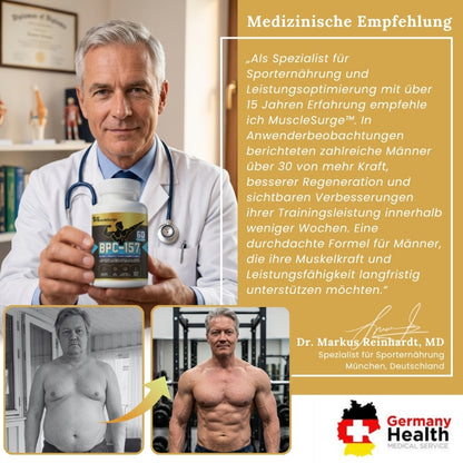 MuscleSurge™ | Muskelaufbau-Kapsel