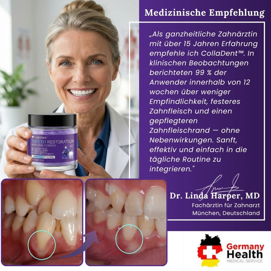CollaDent™ | Zahnrestaurations-Mineralpulver