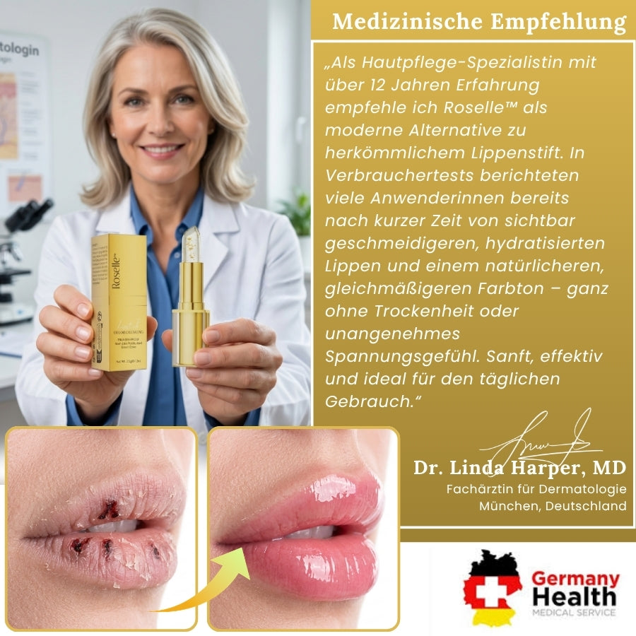 Roselle™ | Farbwechselnder Lippenstift