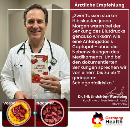 PressurEase™ | 100 % reiner Hibiskus – keine Füllstoffe