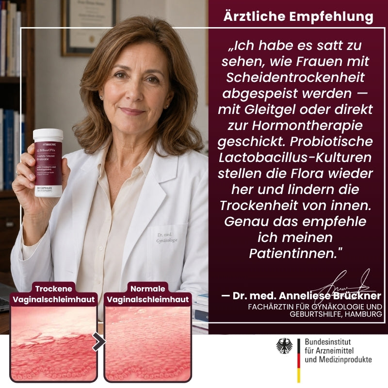 IntimaRevive™ | Dreifach-Wirkformel gegen Scheidentrockenheit – natürlich