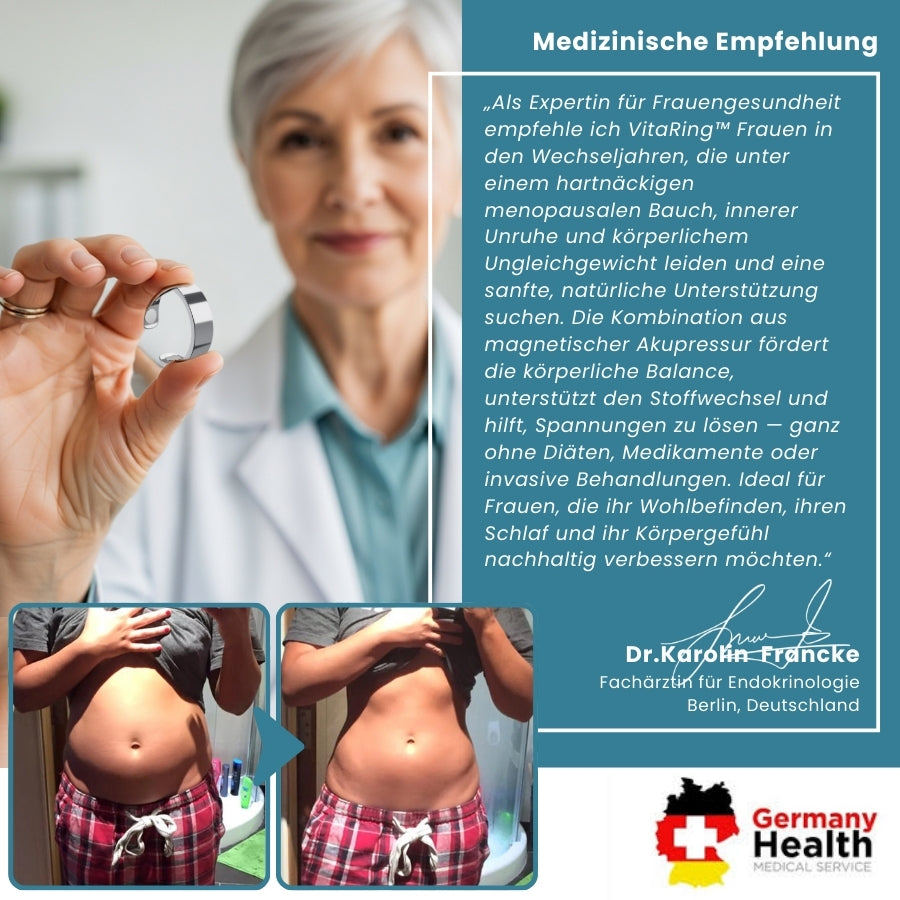 VitaRing™ | Magnetischer Akupressur-Ring für das Gleichgewicht in den Wechseljahren