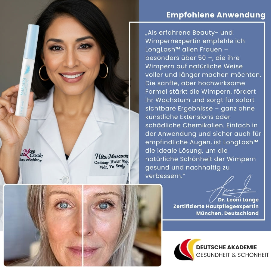 LongLash™ | Sichtbar dichtere Wimpern, den ganzen Tag haltbar