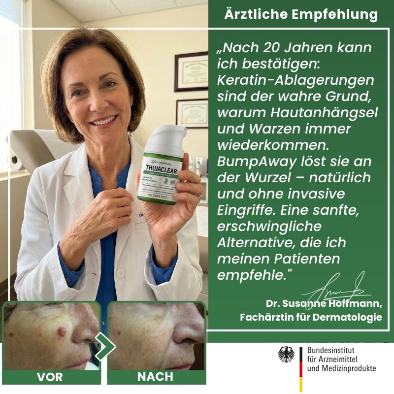 BumpAway™ | Botanische Warzen-Creme