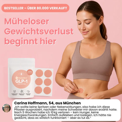 MetaSlim™ | GLP-1 Nano-Mikronadel-Pflaster