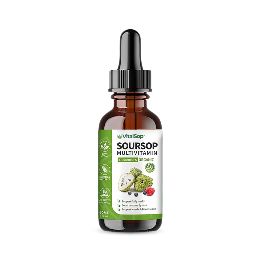 VitalSop™ | Flüssige Soursop-Tropfen für Herz & Kreislauf