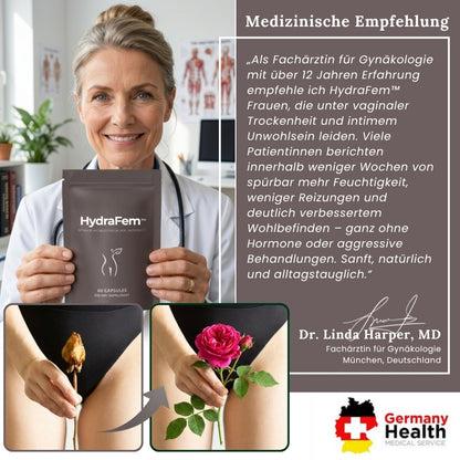 HydraFem™ | Intime Hydration für sie – auf natürliche Weise