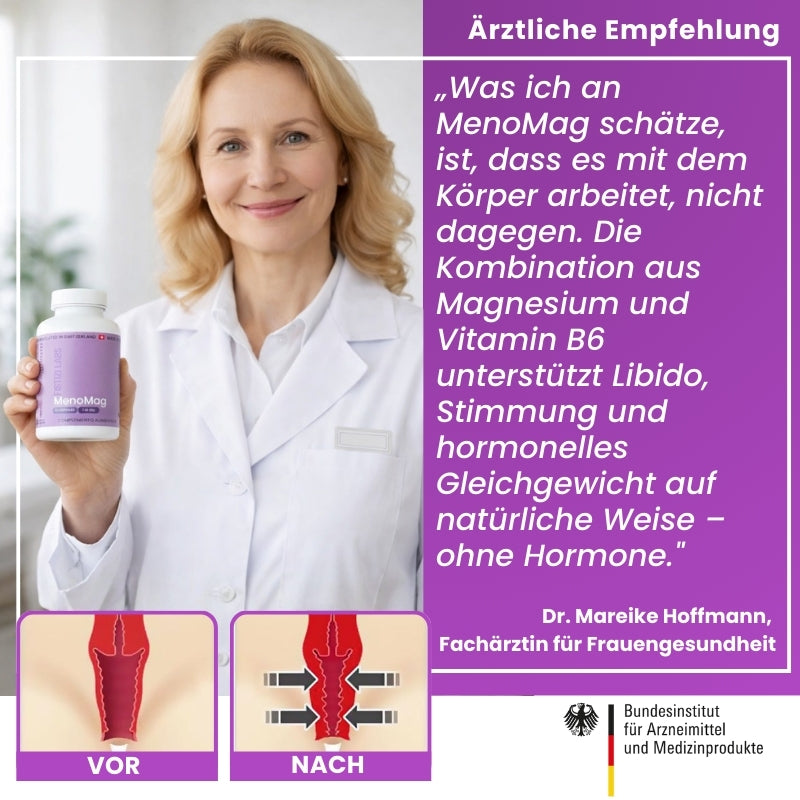 MenoMag™ | Wechseljahres-Unterstützungs-Kapseln