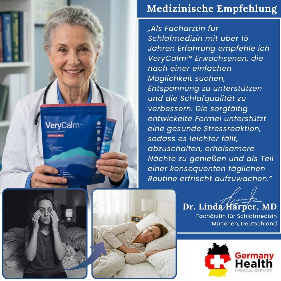 VeryCalm™ | Natürliches Entspannungsgetränk für innere Ruhe