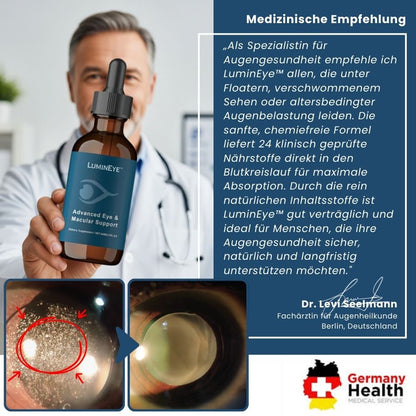 LuminEye™ | Fortschrittliche Unterstützung für Augen und Makula