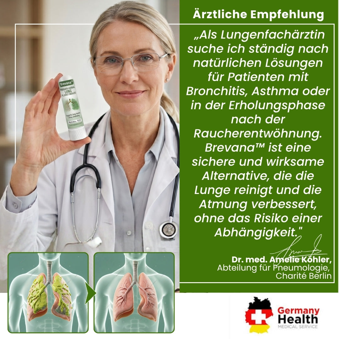 Brevana™ | Premium-Inhalator mit Heilpflanzen für die Lunge