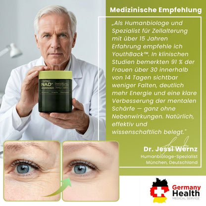 YouthBack™ | Premium NAD+ Fortgeschrittene Formel