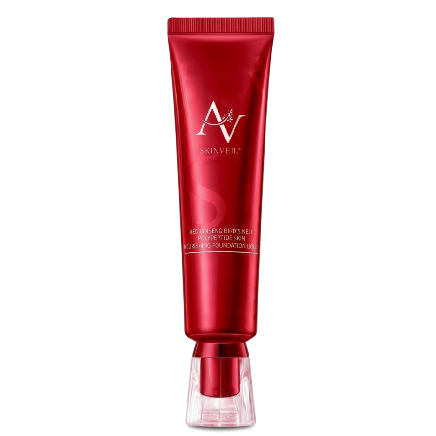 SkinVeil™ | Rote Human Ginseng nährende flüssige Foundation