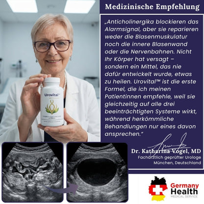 Urovital™ |  Unterstützung für die Gesundheit der Harnwege