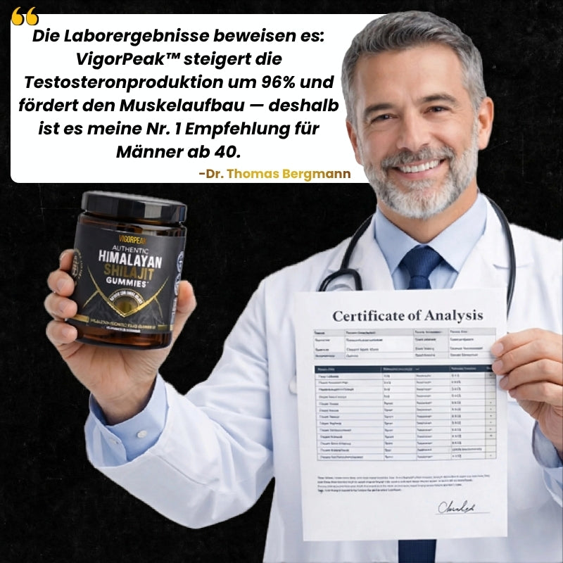 VigorPeak™ | Himalaya-Shilajit Gummies für Männer