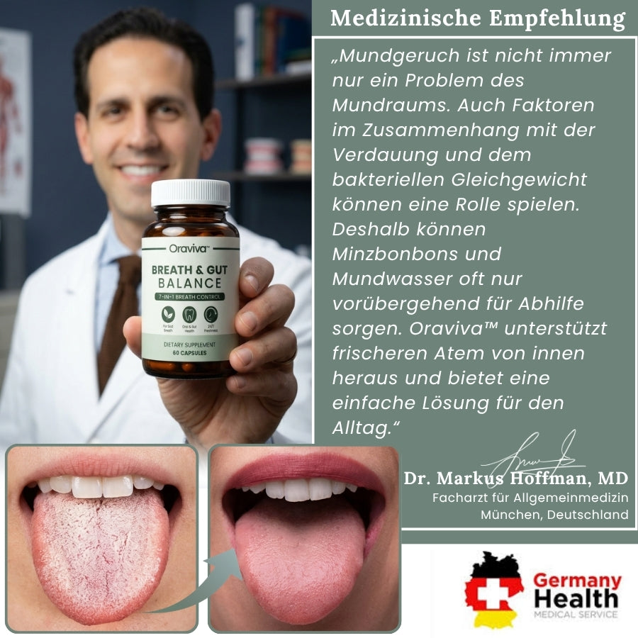 Oraviva™ | Atem- & Darm-Balance-Kapsel