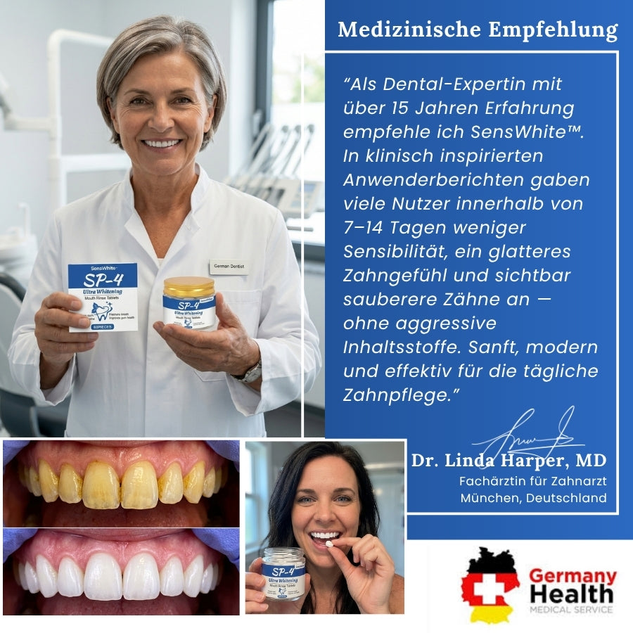 SensWhite™ | Ultra Whitening Mundspül-Tablette