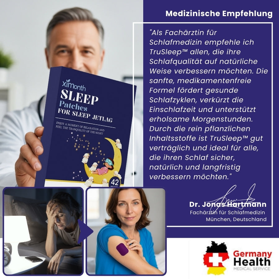 TruSleep™ | Schlaf-Pflaster bei Jetlag