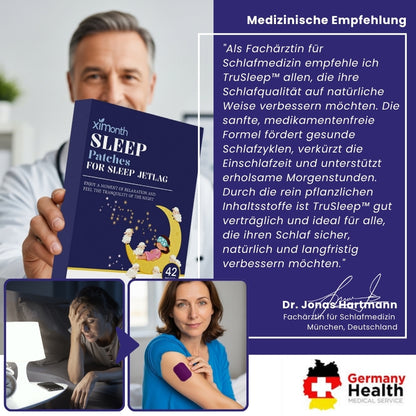 TruSleep™ | Schlaf-Pflaster bei Jetlag