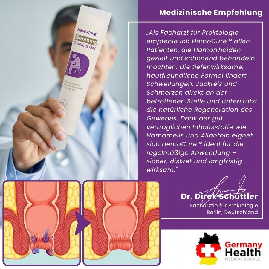 HemoCure™ | Hämorrhoiden Erfrischendes Beruhigendes Gel