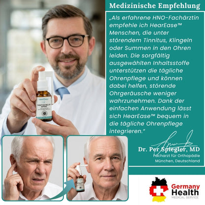 HearEase™ | Tinnitus-Linderungsspray