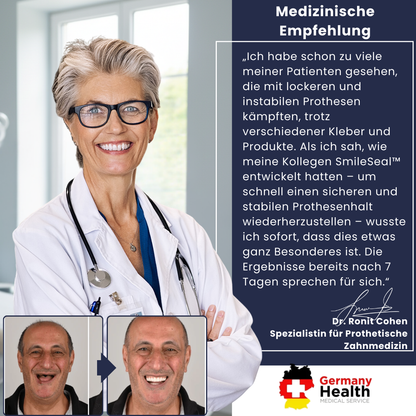 SmileSeal™ | Prothesenhaftcreme
