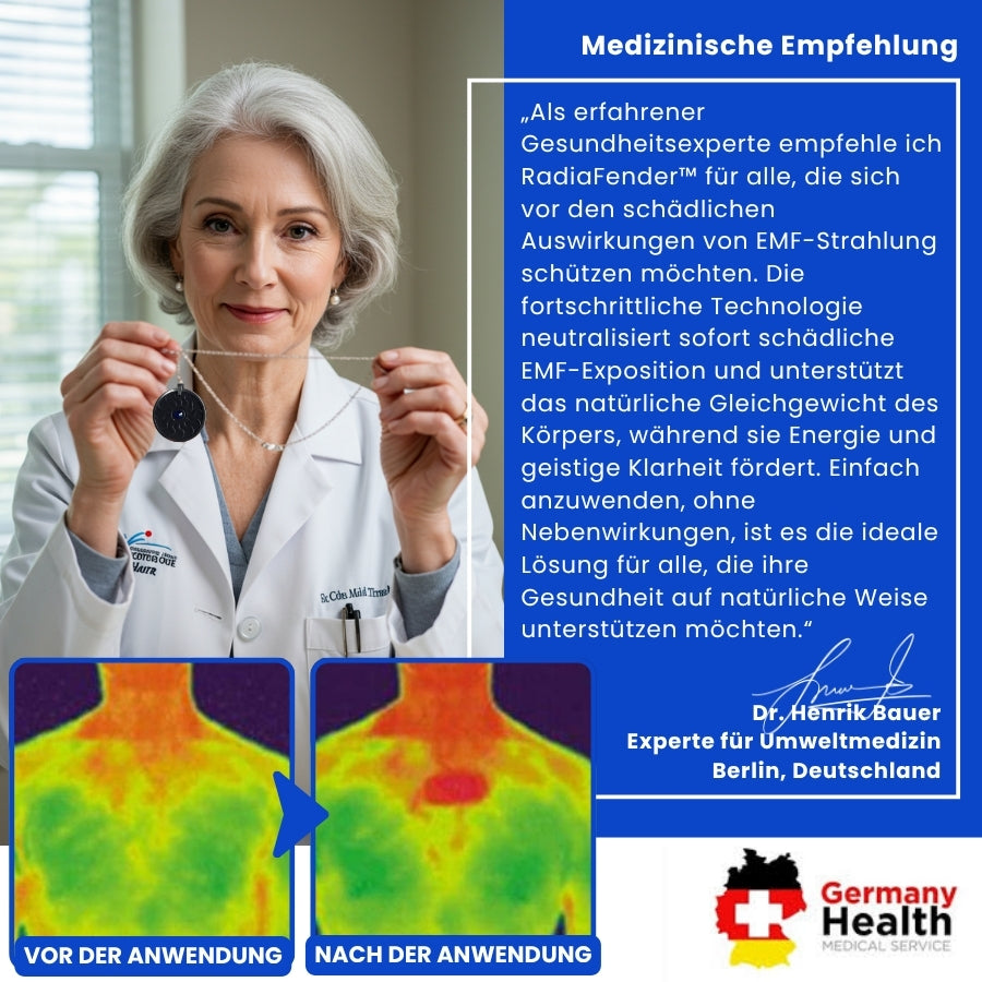 RadiaFender™ | EMF-Schutz Anhänger